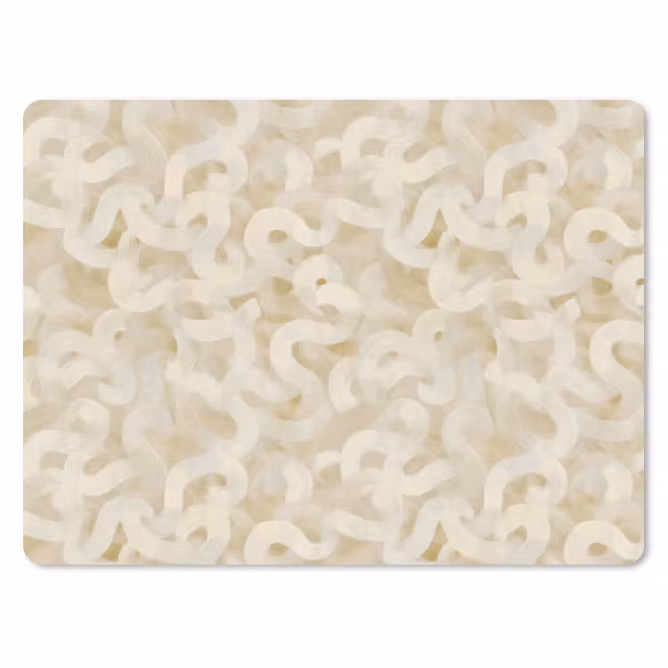 Abstract - Lijnen - Beige muismat rubber klein 262 -3d
