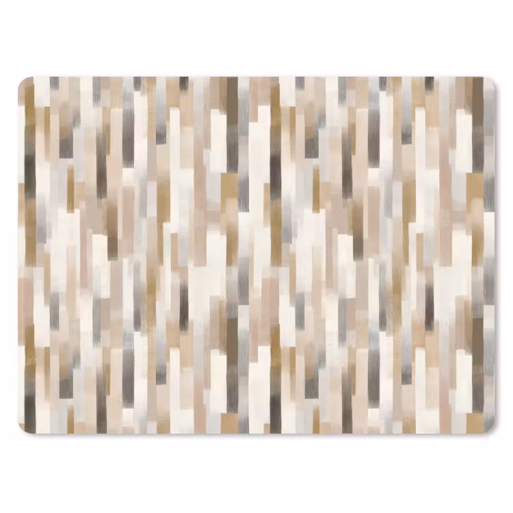 Abstract - Patroon - Kwaststreken muismat rubber klein 262 -3d