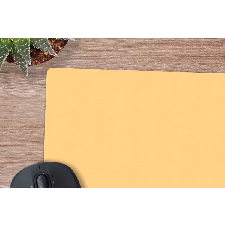 Apricot - Ice - Oranje muismat rubber klein 262 -closeup