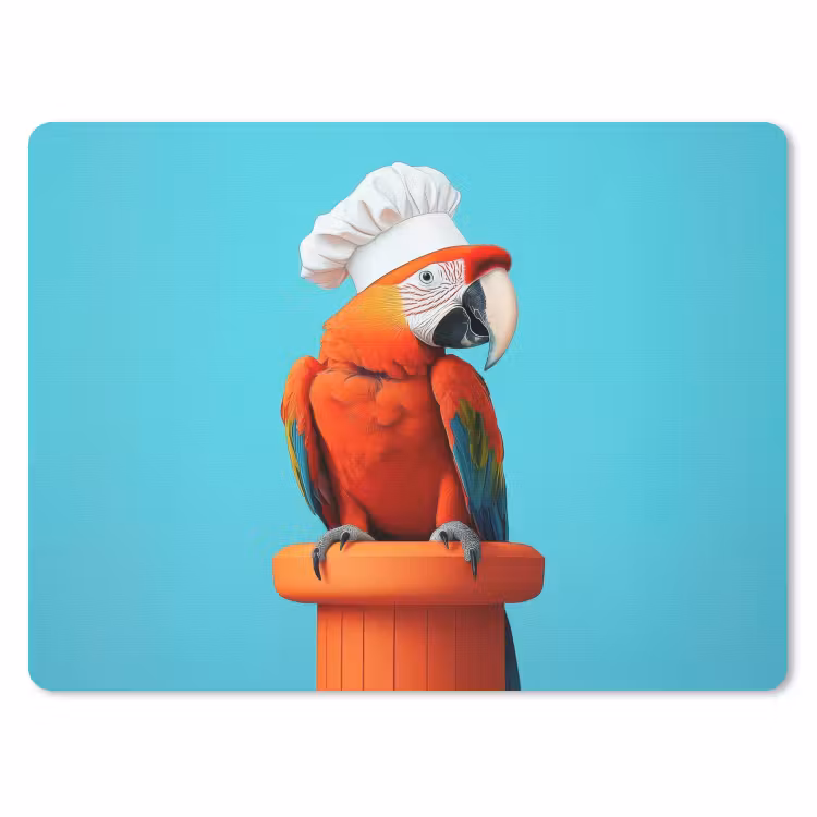 Ara - Koksmuts - Sokkel - Grappig muismat rubber klein -3d