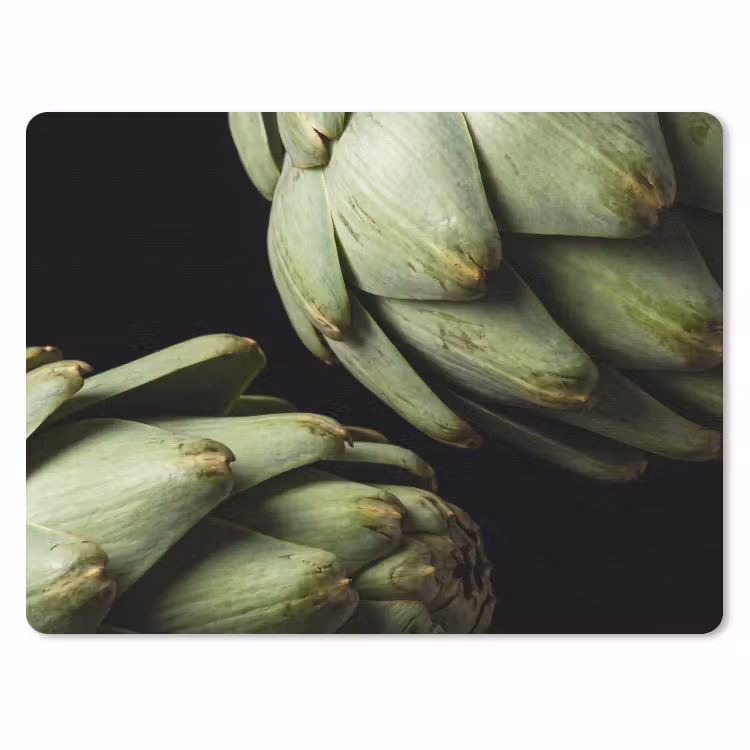 Mouse Pad - Artichoke - Green - Food - Artisjok - Groen - Eten muismat rubber klein