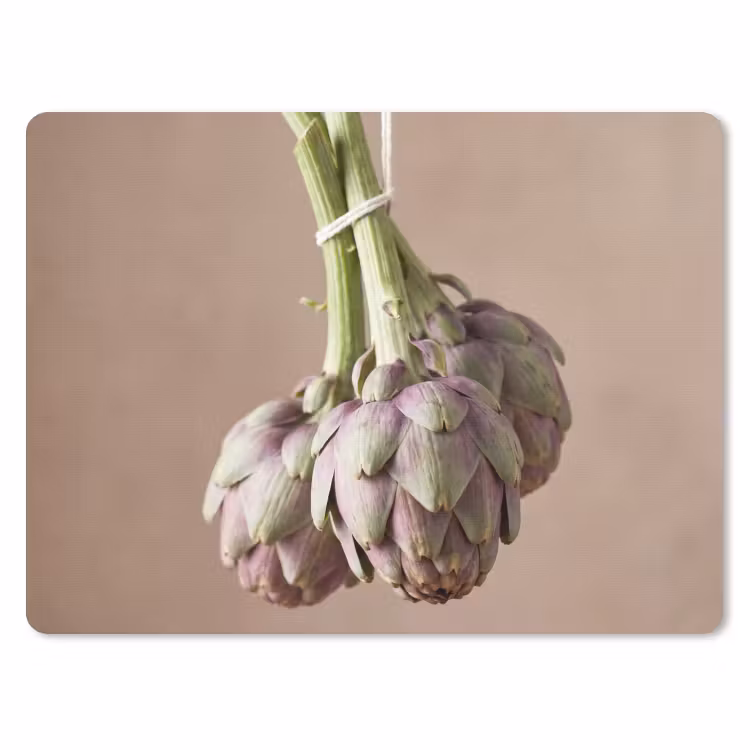 Mouse Pad - Artichokes - Hanging - Vegetables - Artisjokken - Hangend - Groenten muismat rubber klein