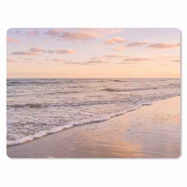 Strand - Branding - Wolken muismat rubber klein -3d
