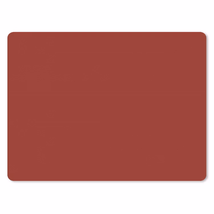 Burnt - Copper - Rood muismat rubber klein 262 -3d