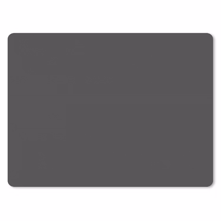 Charcoal - Grijs- Grey muismat rubber klein 262 -3d