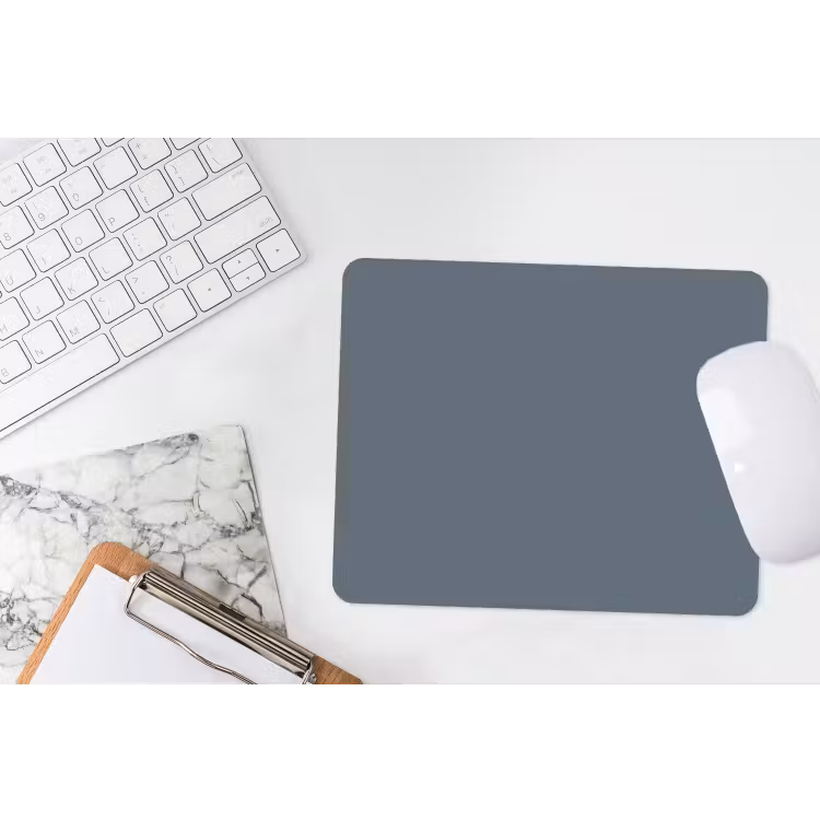 Kleuren - Blauw - Interieur muismat rubber klein 262 -witbureau
