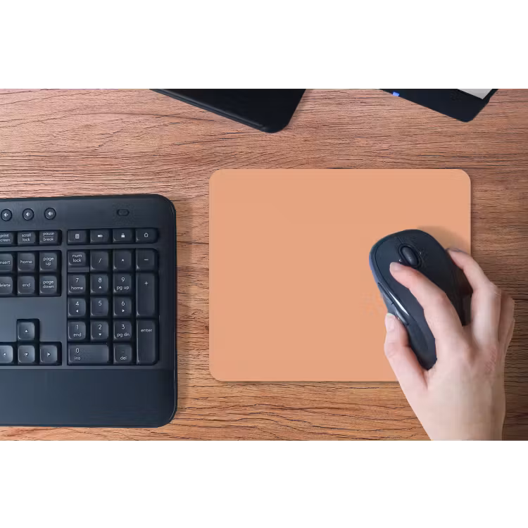 Desert - Coral - Koraal muismat rubber klein 262 -toetsenbord