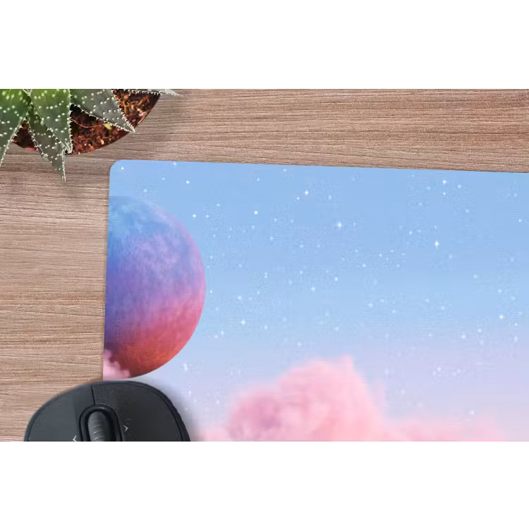 Mouse Pad - Door - Fantasy - Space - Deur - Fantasie - Ruimte muismat rubber klein