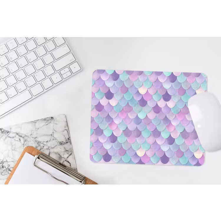 Dromerig - Zeemeermin - Pastel muismat rubber klein 262 -witbureau
