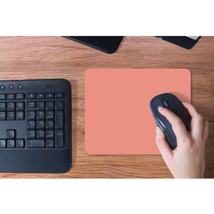 Dusty - Peach - Koraal muismat rubber klein 262 -toetsenbord
