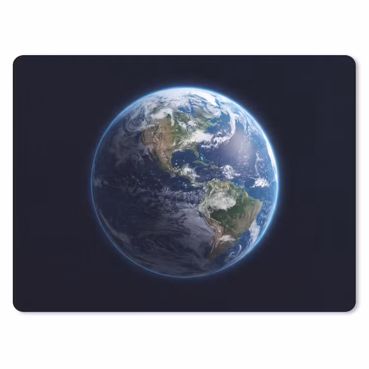 Mouse Pad - Earth - Space - Cosmos - Aarde - Ruimte - Kosmos muismat rubber klein