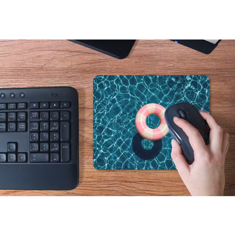Drijvend - Zwemband - Water muismat rubber klein -toetsenbord