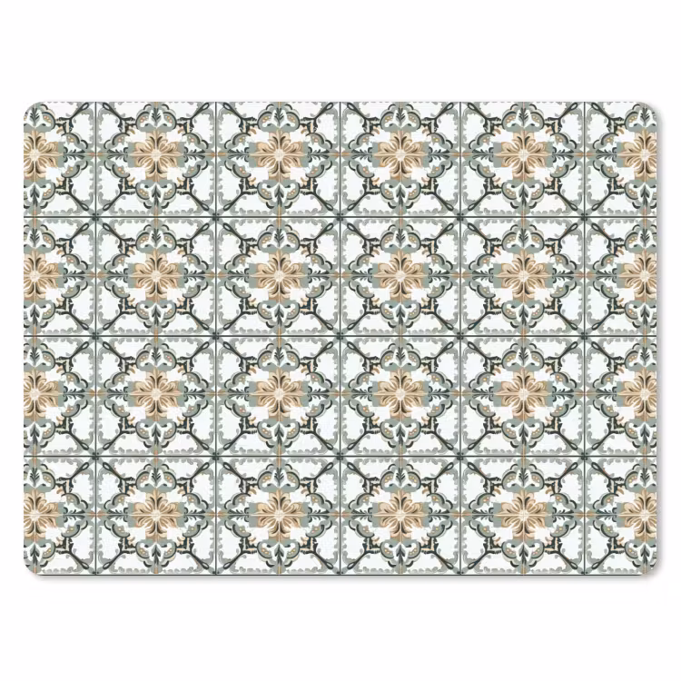 Floraal - Verweerd - Keurrijk muismat rubber klein 262 -3d