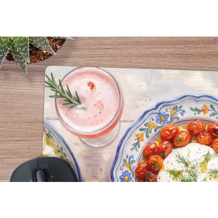 Eten - Tafel - Divers - Modern muismat rubber klein -closeup