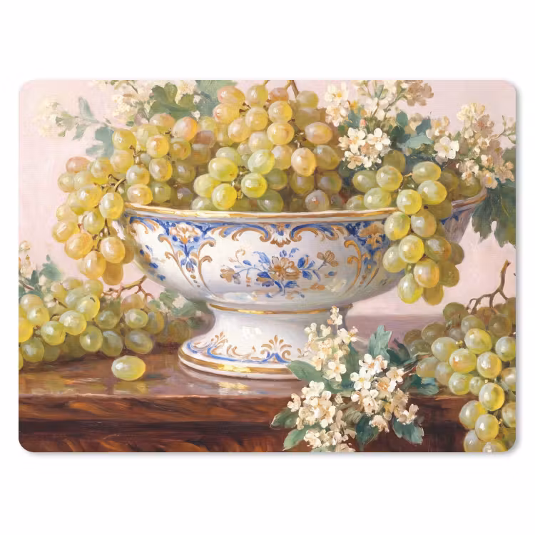 Mouse Pad - Fruit - Still Life - Classical - Fruit - Stilleven - Klassiek muismat rubber klein