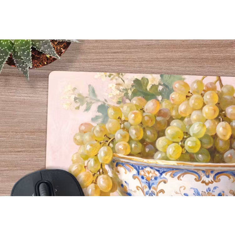 Mouse Pad - Fruit - Still Life - Classical - Fruit - Stilleven - Klassiek muismat rubber klein