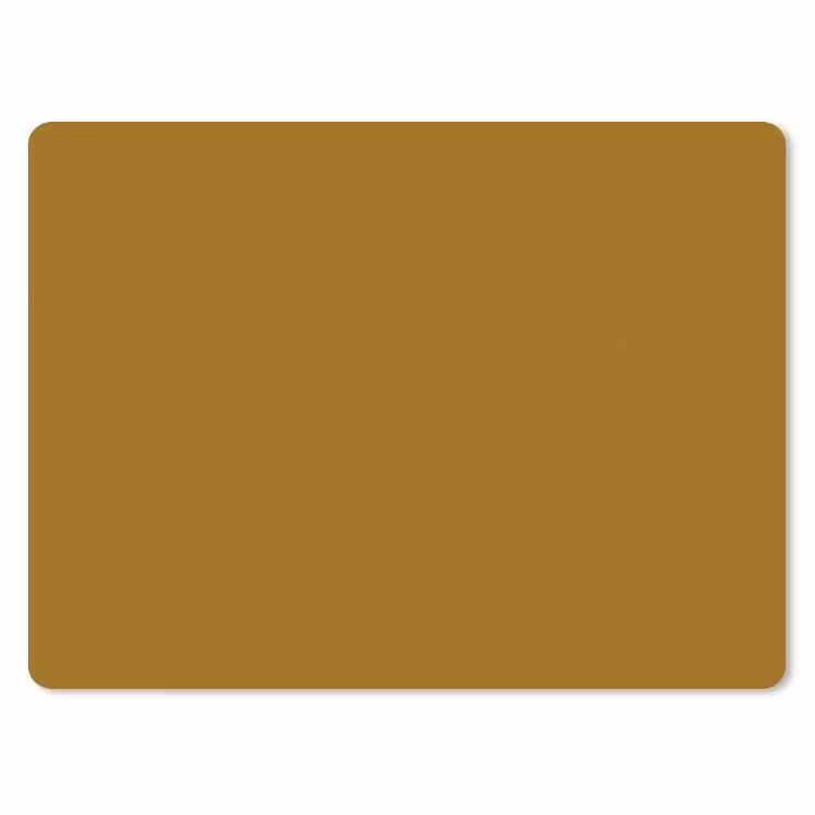 Goud - Luxe - Interieur muismat rubber klein 262 -3d