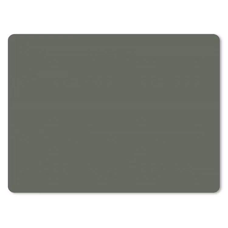 Groen - Olijf - Kleur - Groene - Kleuren - Effen - Olijfgroen muismat rubber klein 262 -3d