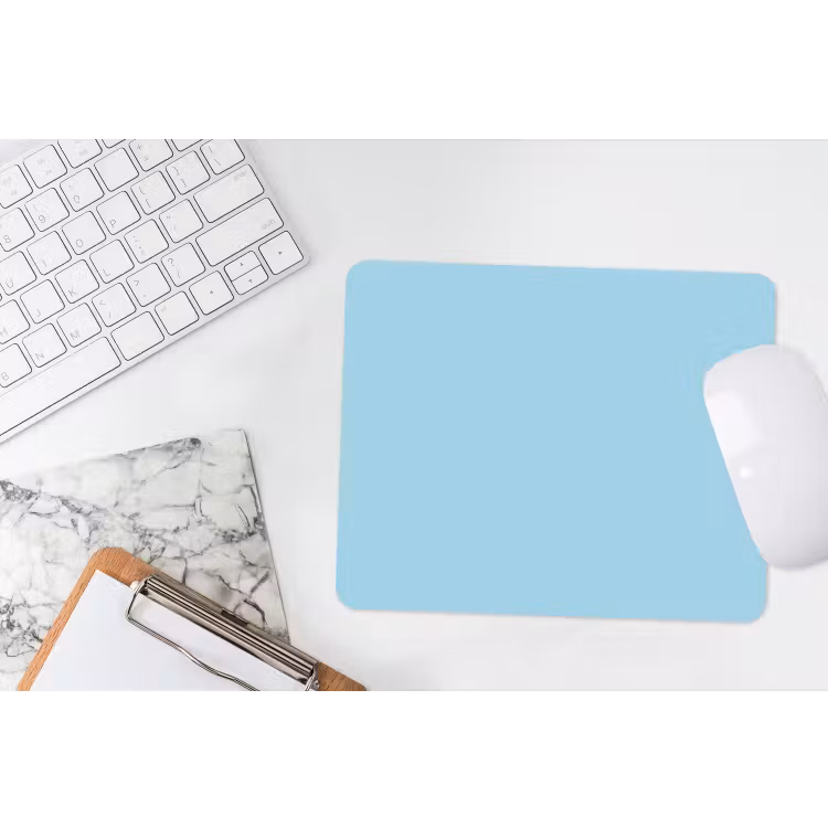 Ice - Blue - Blauw muismat rubber klein 262 -witbureau