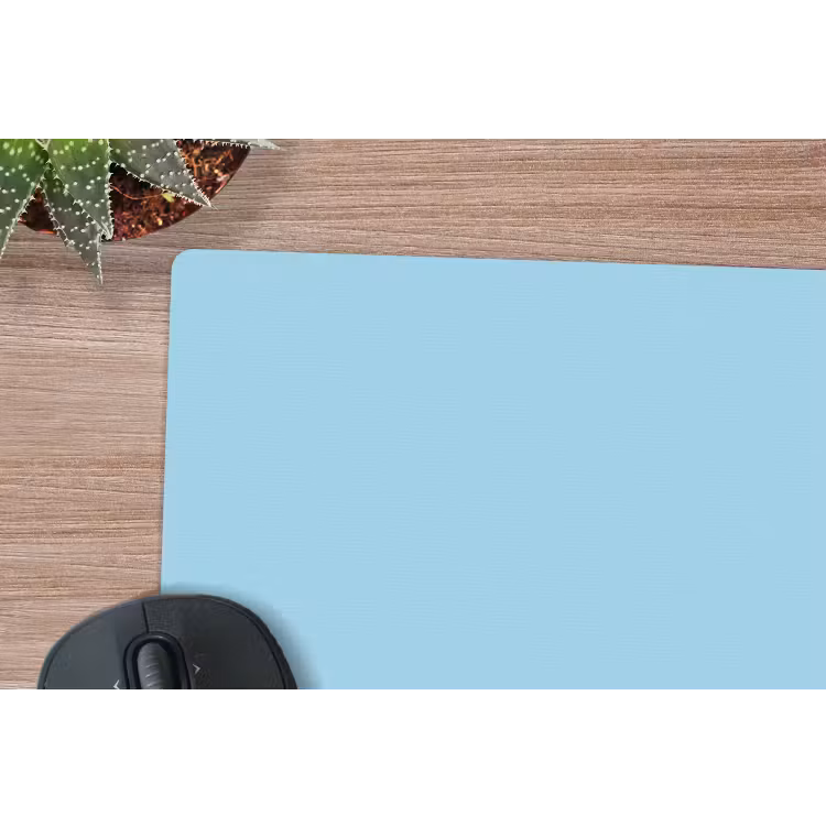 Ice - Blue - Blauw muismat rubber klein 262 -closeup