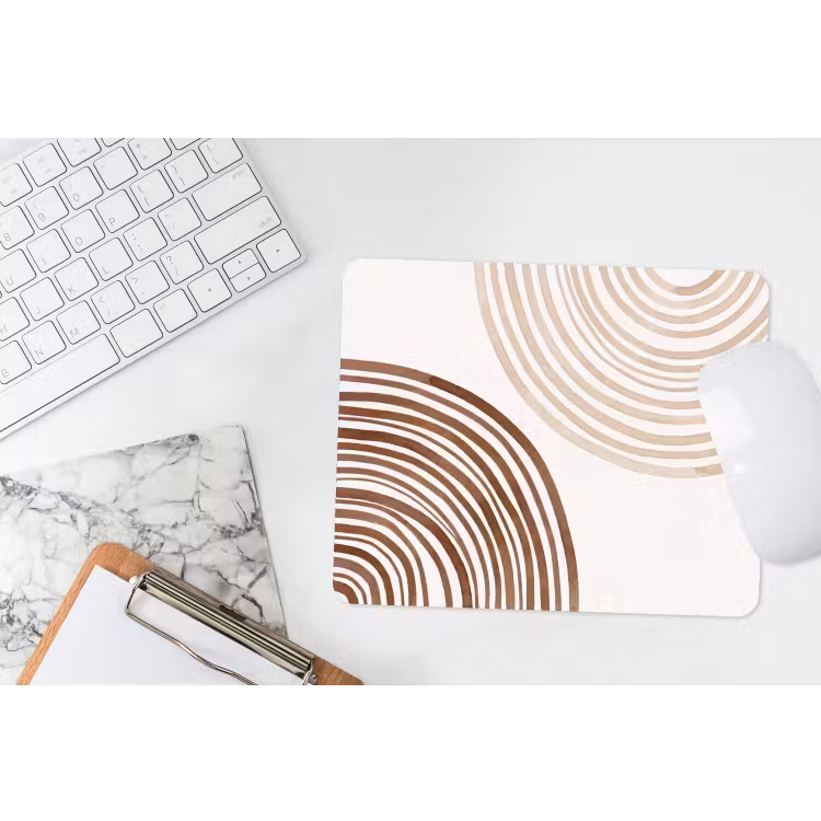 Mouse Pad - Lines - Minimalist - Art - Lijnen - Minimalistisch - Kunst muismat rubber klein