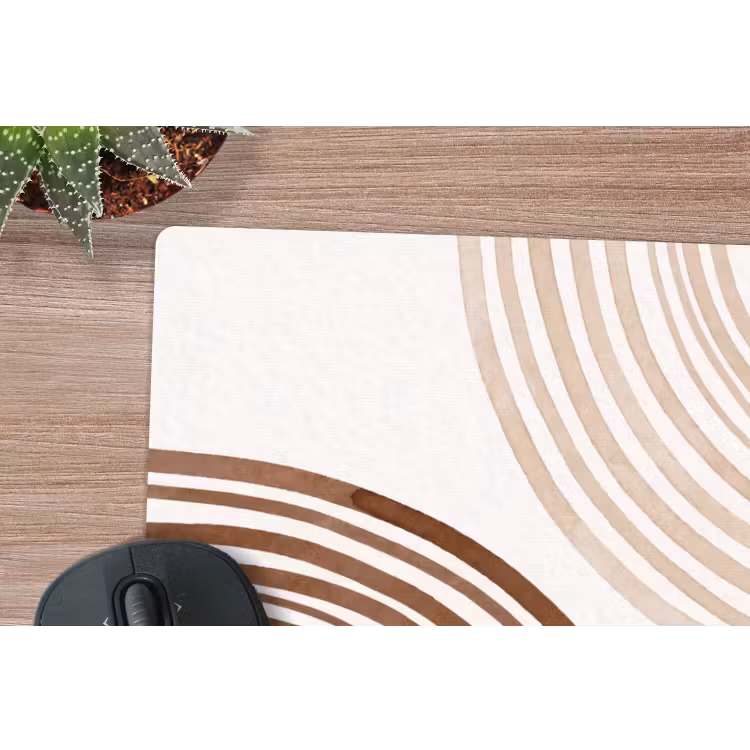 Mouse Pad - Lines - Minimalist - Art - Lijnen - Minimalistisch - Kunst muismat rubber klein