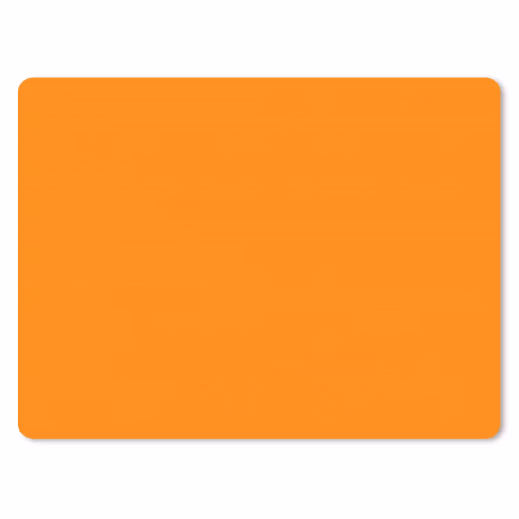 Marigold - Glow - Oranje muismat rubber klein 262 -3d