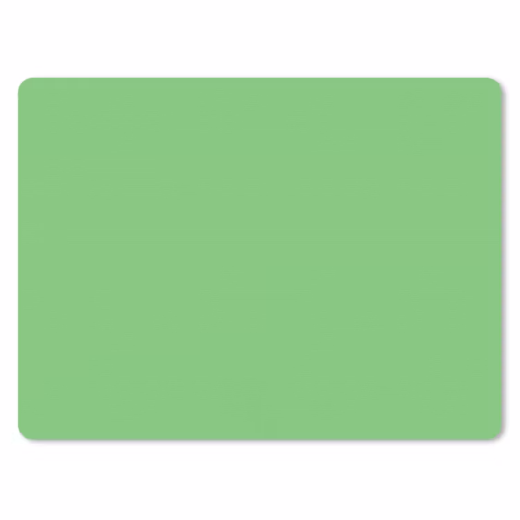 Meadow - Green - Groen muismat rubber klein 262 -3d