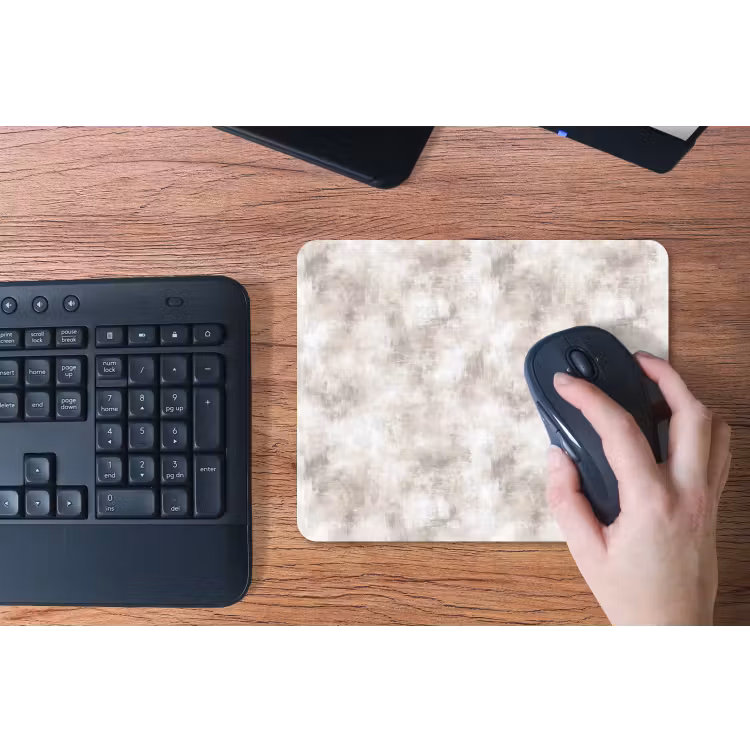 Organisch - Patroon - Gemêleerd muismat rubber klein 262 -toetsenbord