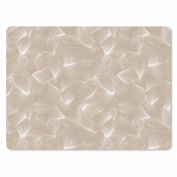 Organisch - Textuur - Beige muismat rubber klein 262 -3d