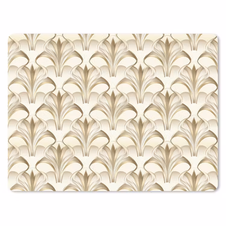 Ornament - Barok - Goud muismat rubber klein 262 -3d