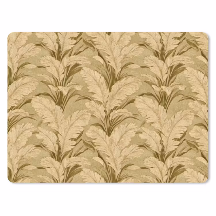 Palmbladeren - Klassiek - Groen muismat rubber klein 262 -3d