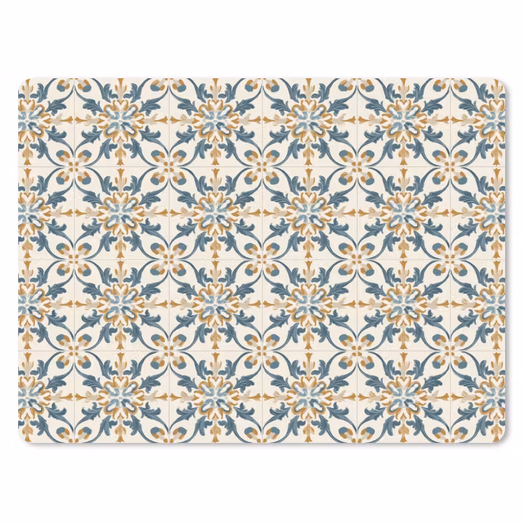 Patroon - Klassiek - Kleurrijk muismat rubber klein 262 -3d
