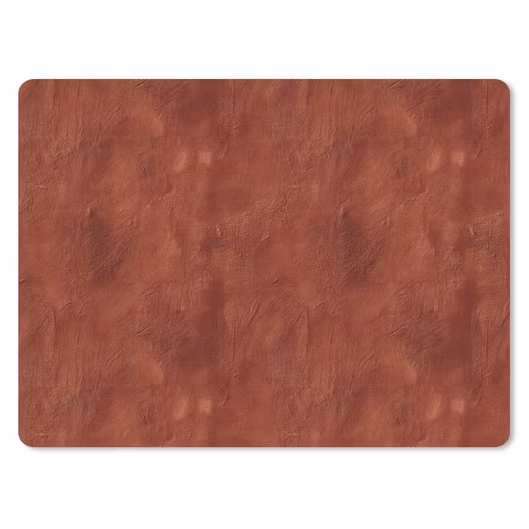 Stucwerk - Textuur  - Terracotta muismat rubber klein 262 -3d