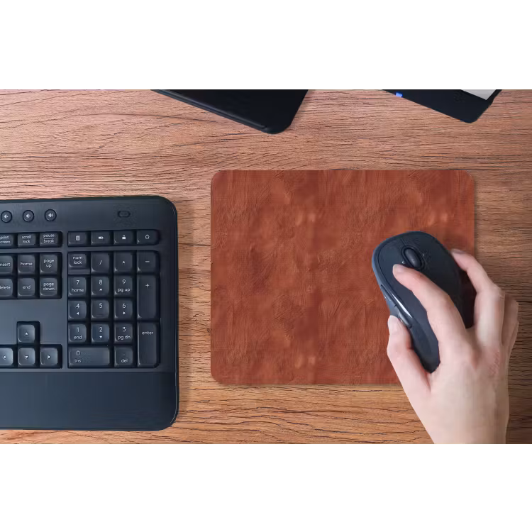 Stucwerk - Textuur  - Terracotta muismat rubber klein 262 -toetsenbord