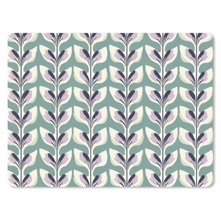 Retro - Modern - Groen muismat rubber klein 262 -3d