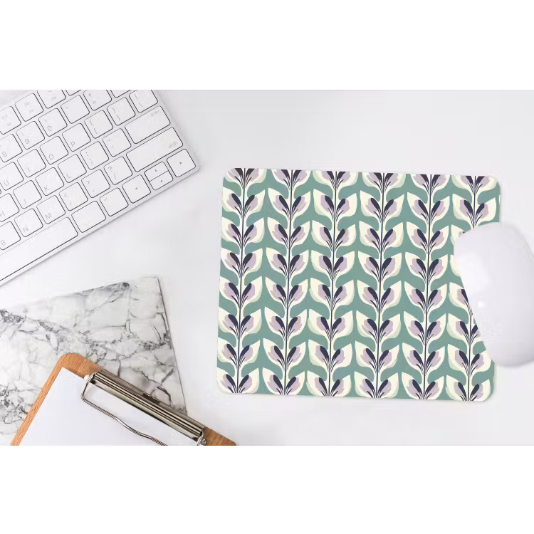 Retro - Modern - Groen muismat rubber klein 262 -witbureau