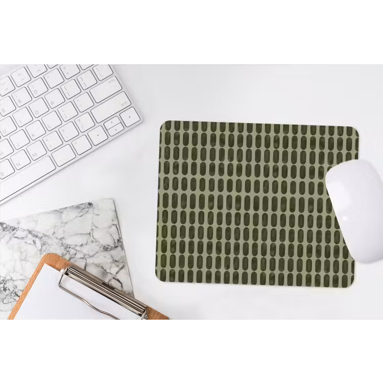 Ritmisch - Effect - Groen muismat rubber klein 262 -witbureau