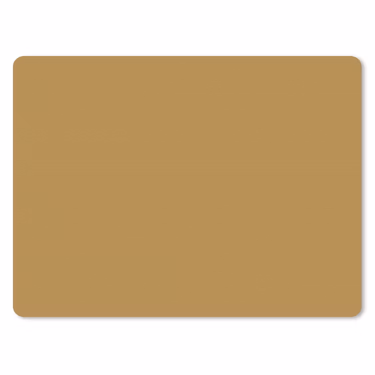 Rhythmic - Ochre - Geel muismat rubber klein 262 -3d