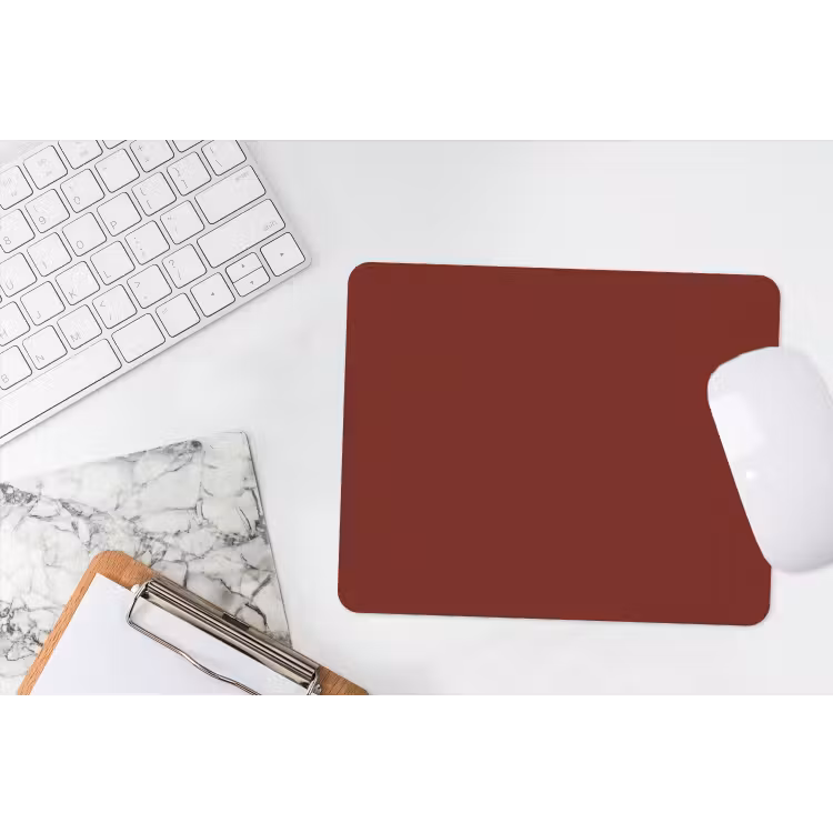 Rustic - Terracotta - Rood muismat rubber klein 262 -witbureau