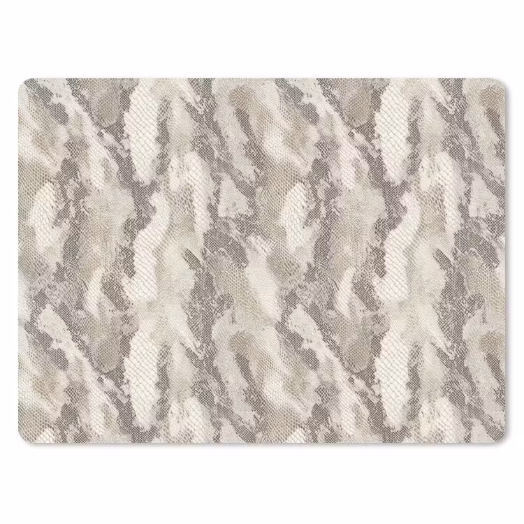 Slang - Patroon - Taupe muismat rubber klein 262 -3d