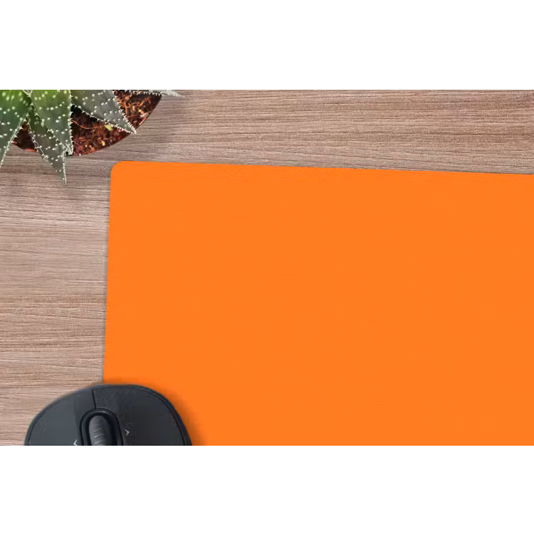 Spiced - Pumpkin - Oranje muismat rubber klein 262 -closeup