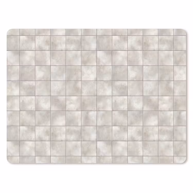 Tegels - Natuurlijk - Grijs muismat rubber klein 262 -3d