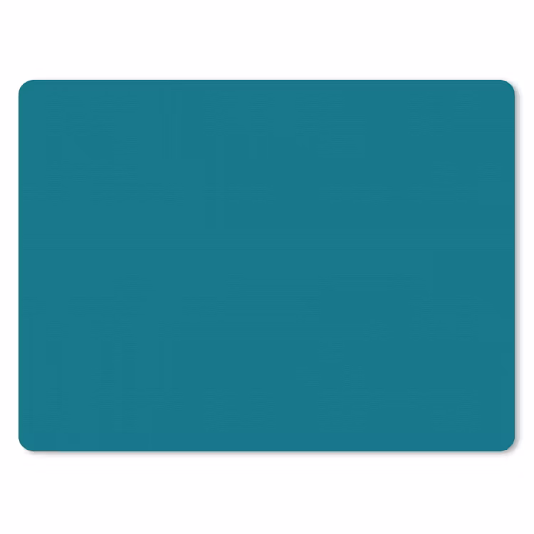 Tropical - Peacock - Blauw muismat rubber klein 262 -3d
