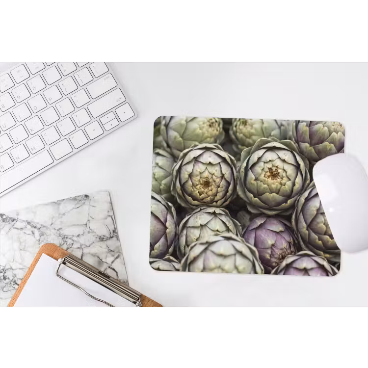 Mouse Pad - Vegetables - Fresh - Food - Groenten - Vers - Eten muismat rubber klein