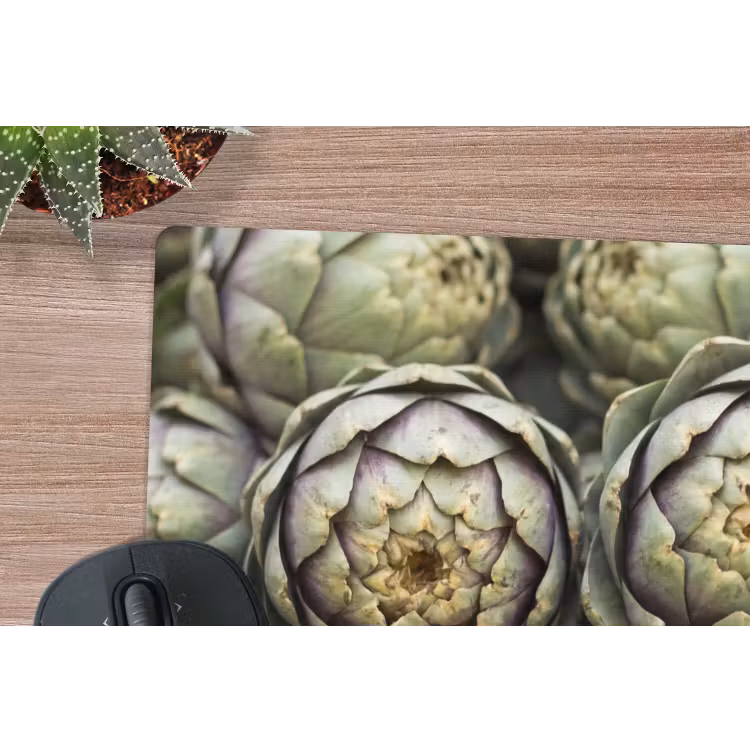 Mouse Pad - Vegetables - Fresh - Food - Groenten - Vers - Eten muismat rubber klein
