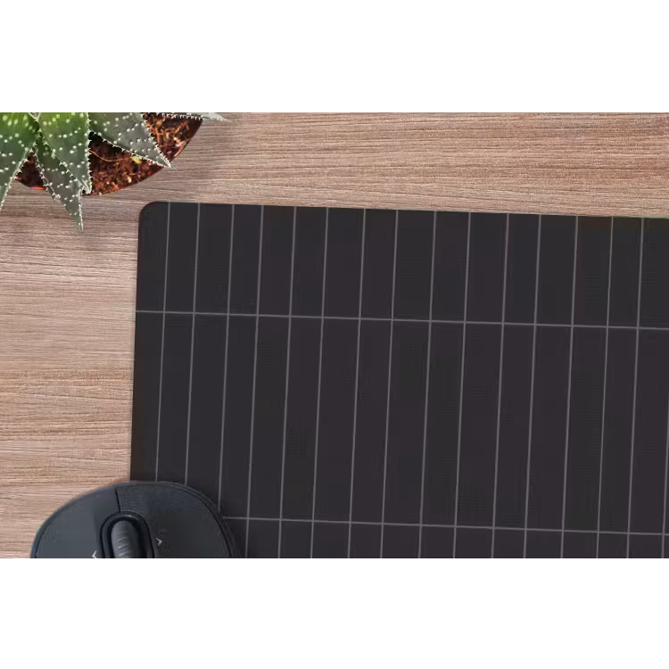 Verticaal - Wandtegel - Mat - Zwart muismat rubber klein 262 -closeup