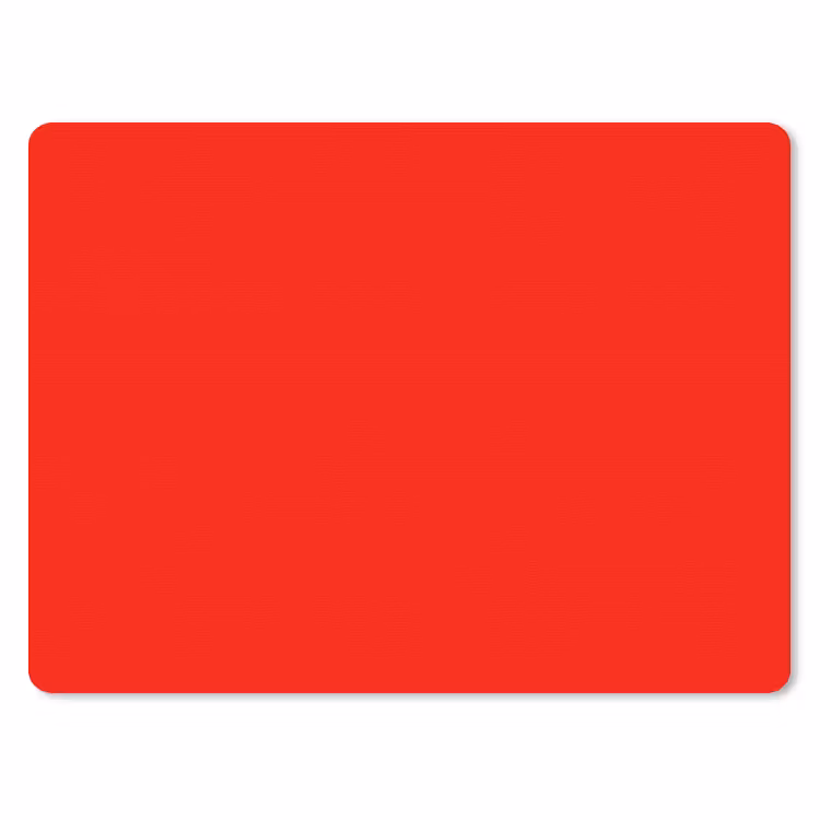 Vibrant - Vermilion - Rood muismat rubber klein 262 -3d
