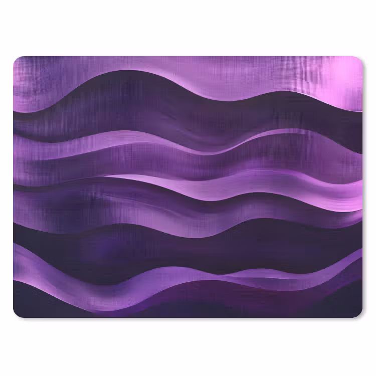 Golven - Abstract - Paars muismat rubber klein -3d