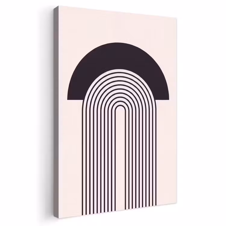 Outdoor Canvas Print - Abstract - Arch - Modern - Abstract - Boog - Modern Tuinposter op houten frame 2 cm dik klein